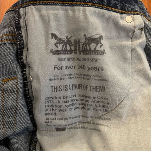 ⭐️ 3/$35 Men’s Levi’s 550 34x30 Relaxed Fit Jeans 100% Cotton Zip Fly Sz 34/30 - Picture 14 of 14